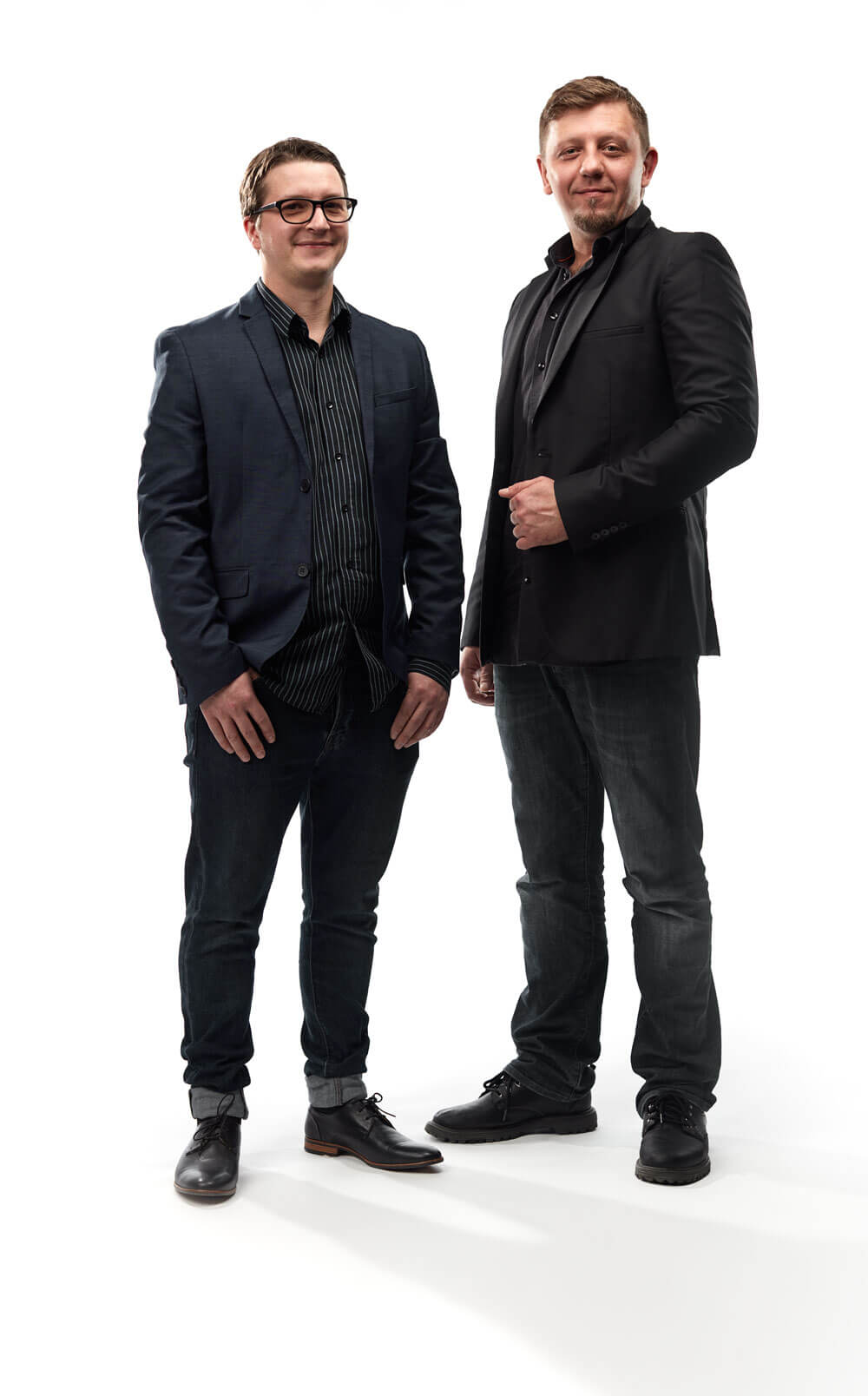 Daniel Hewes and Maciek Mancewicz of Creative Dot Design