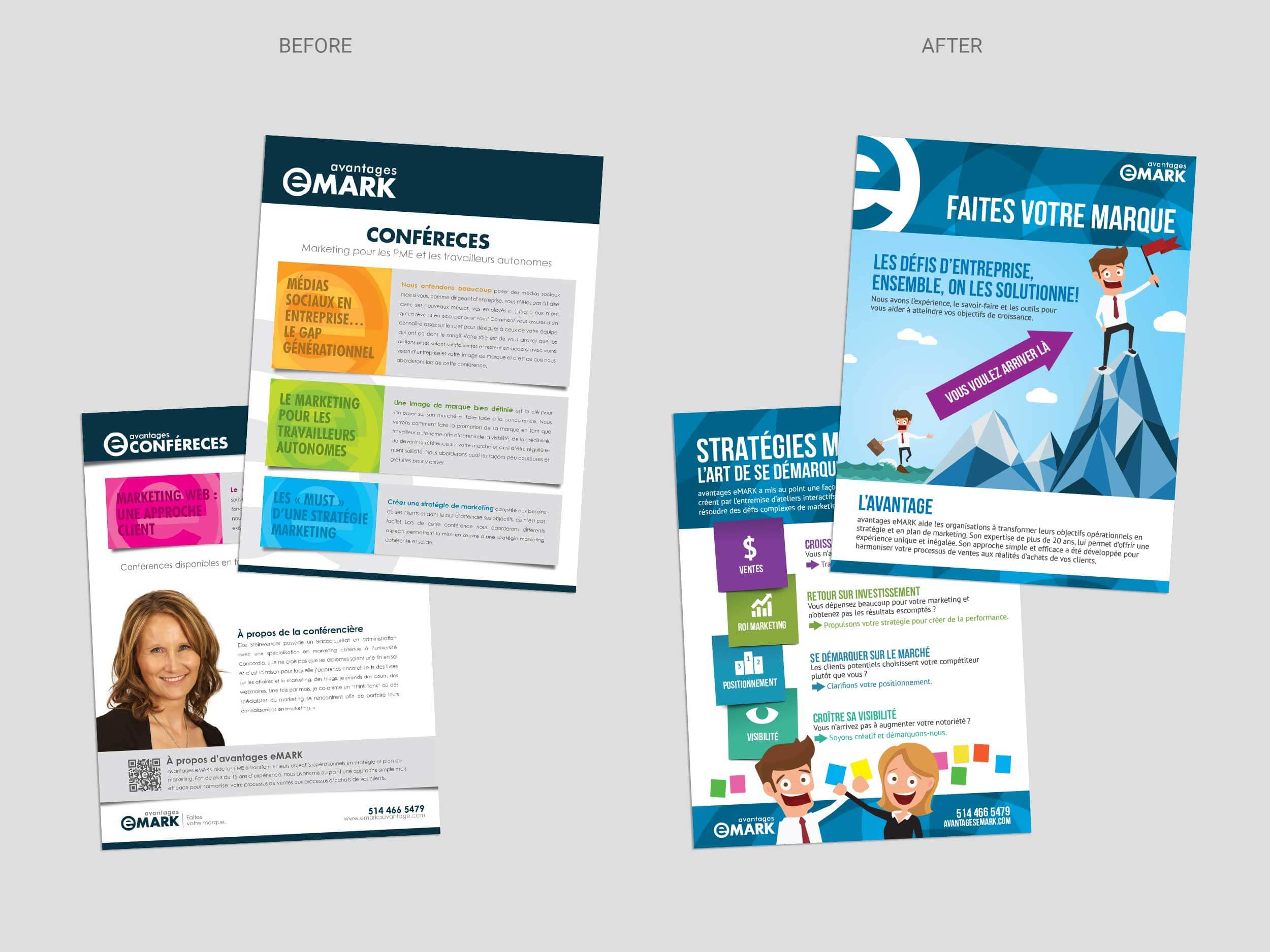 eMARK – Flyer – Before & After