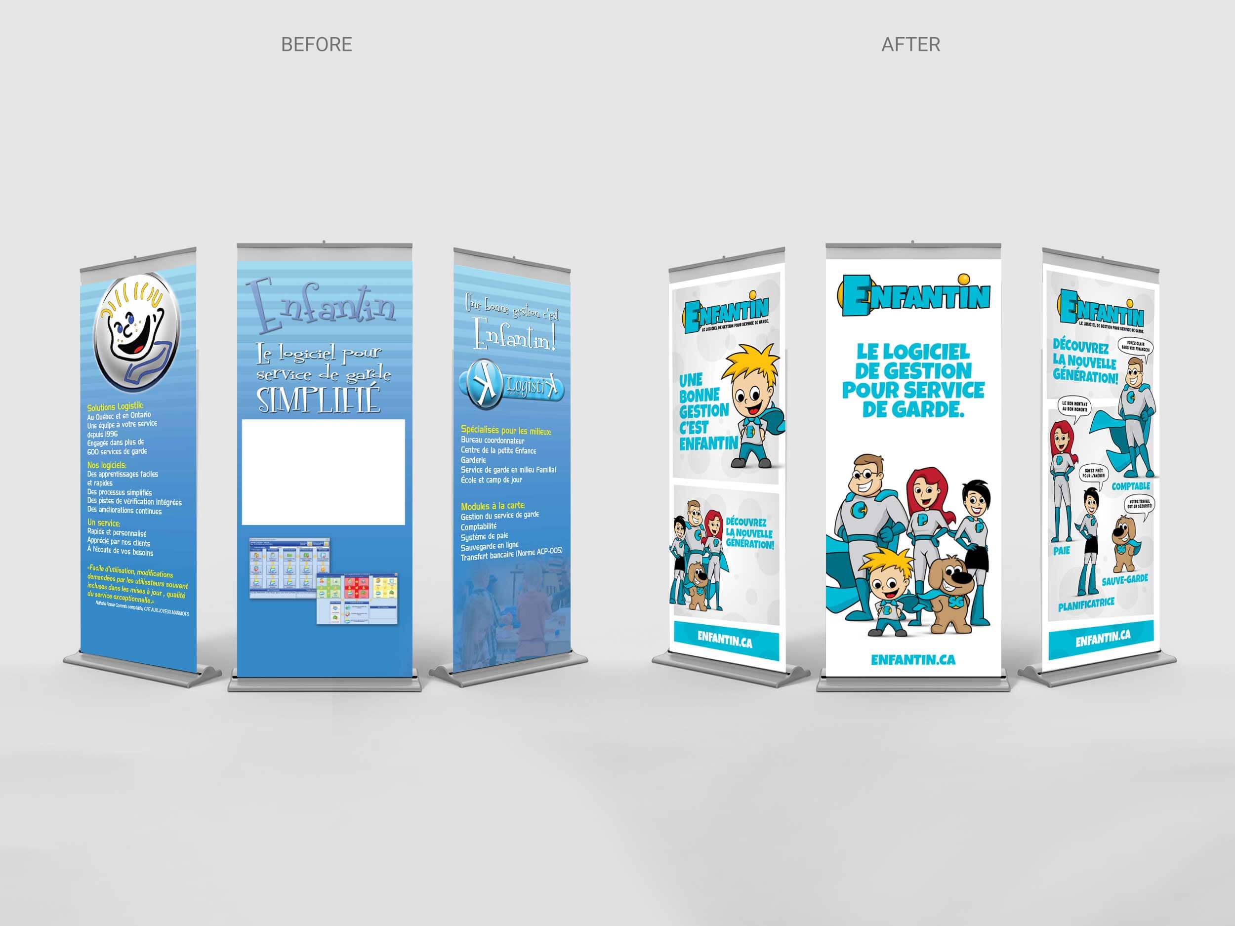Enfantin – Banner – Before & After