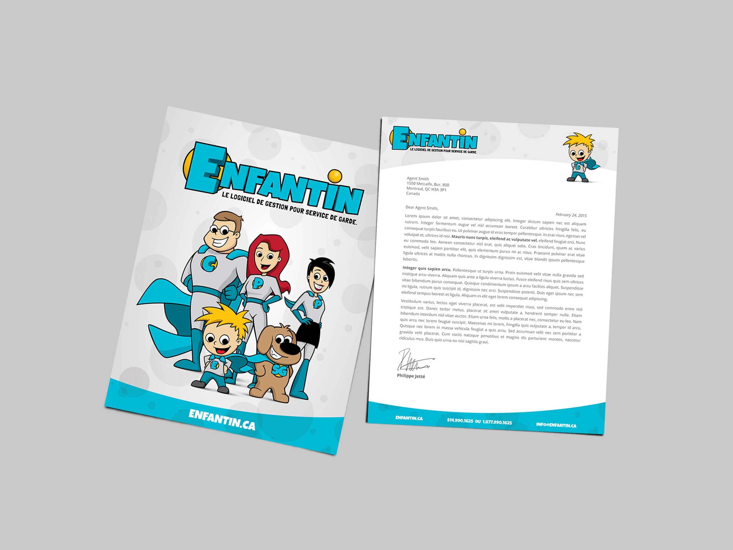 Enfantin – Letterhead