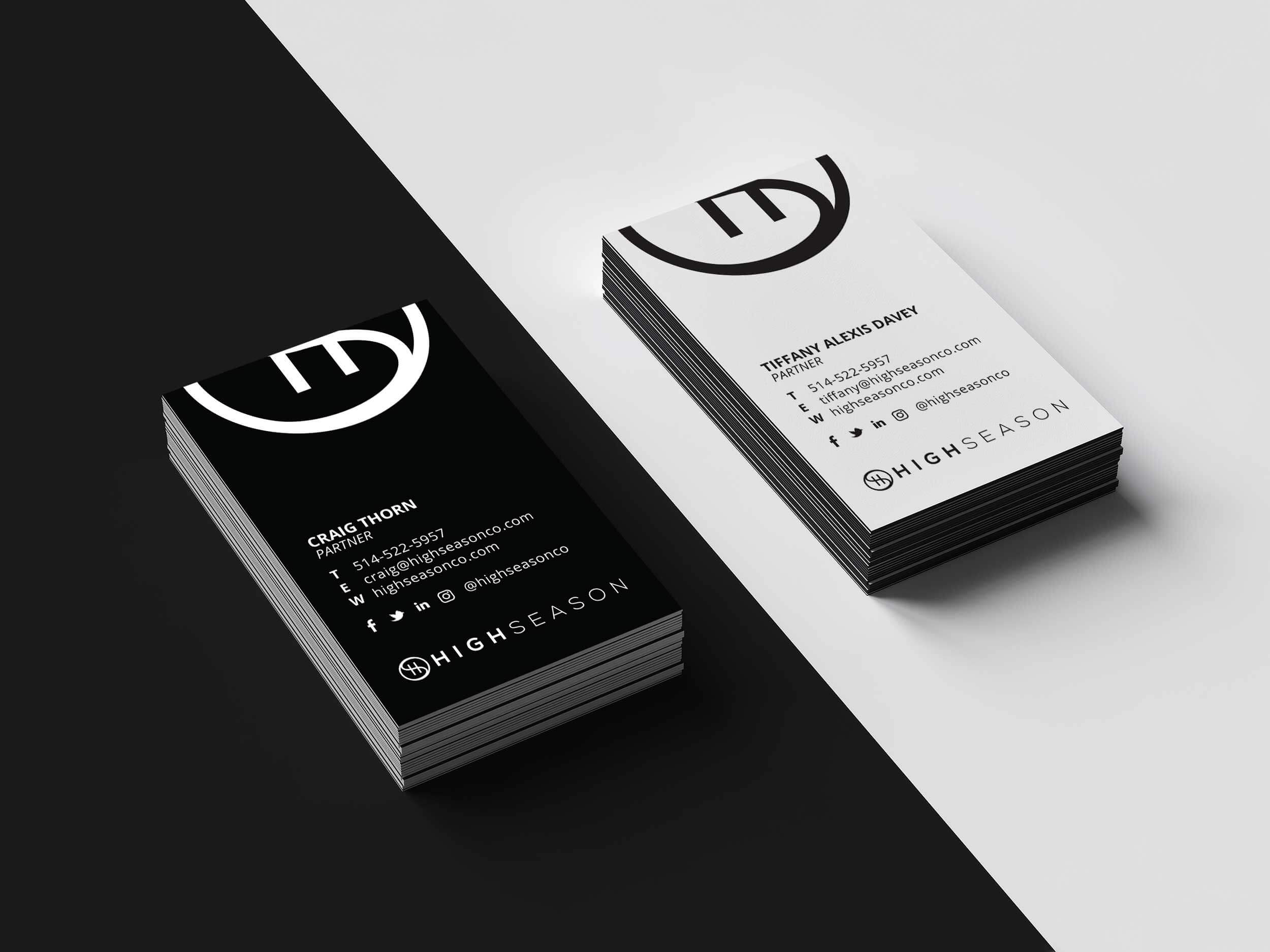 High Season – Business Card – 03