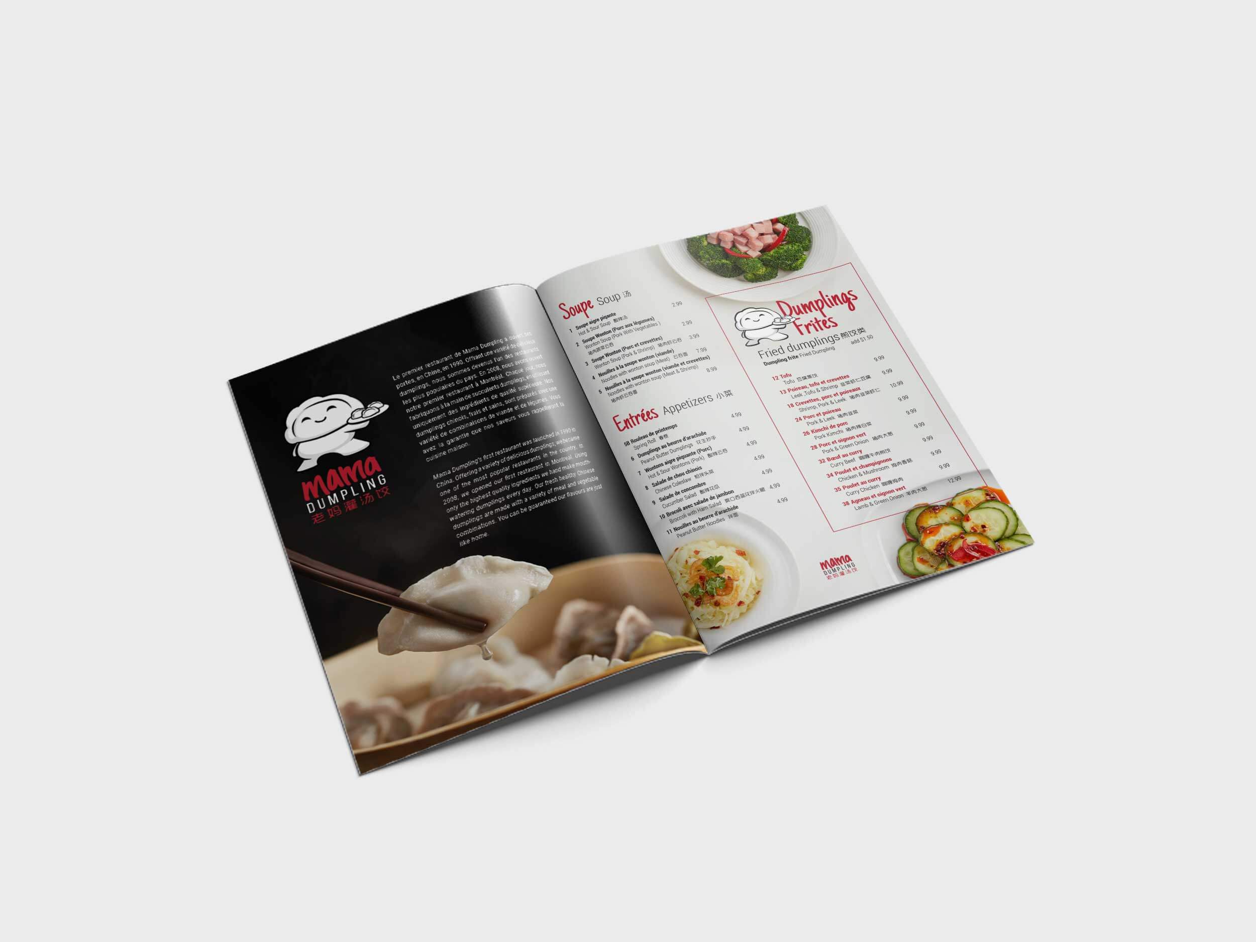 Mama Dumpling – Menu 02