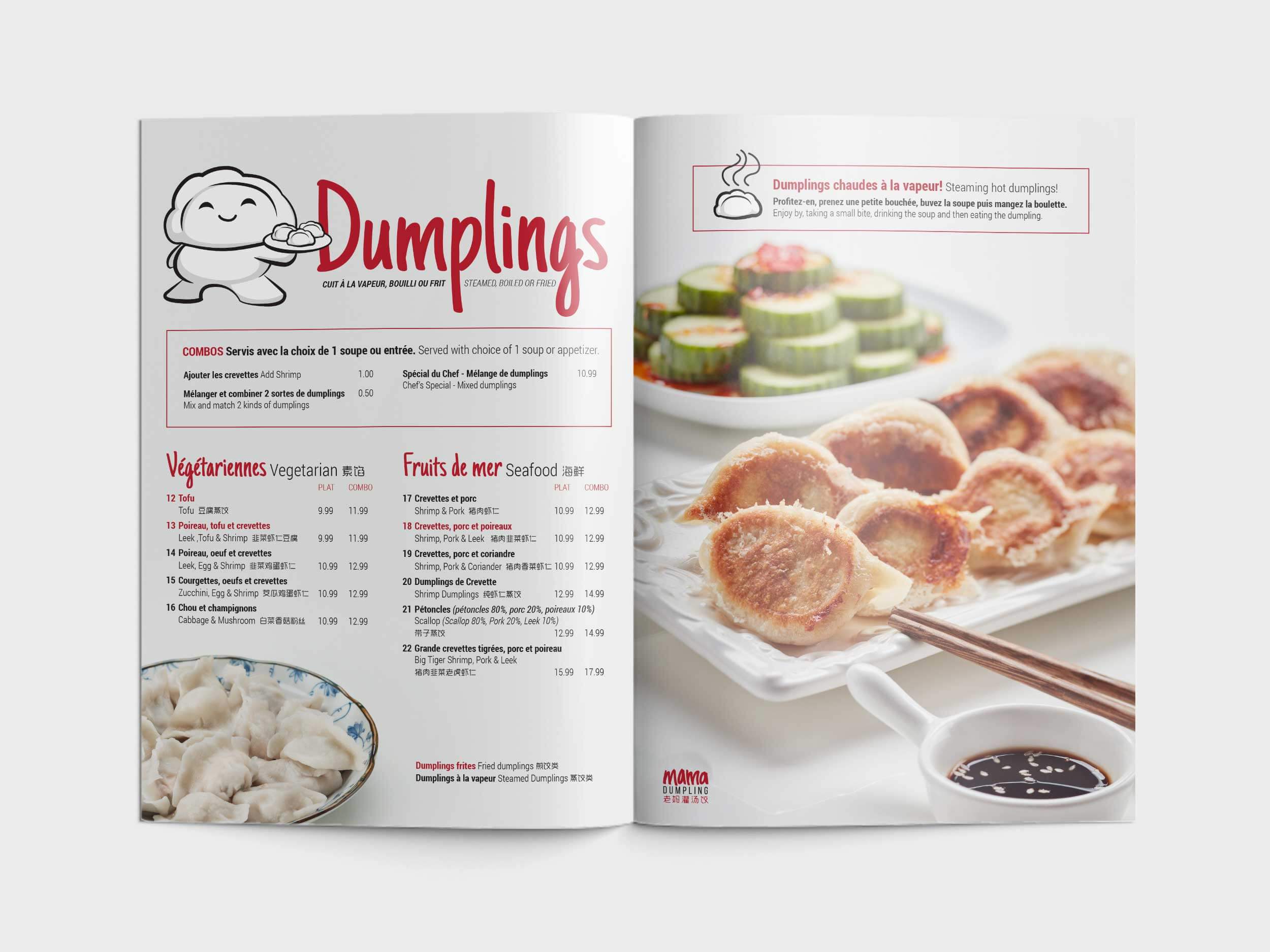 Mama Dumpling – Menu 03